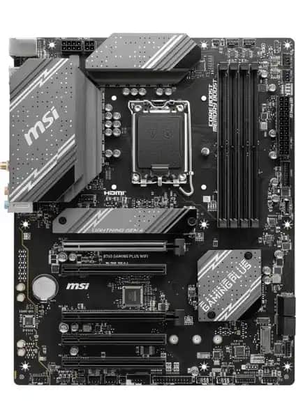 MSI B760 GAMING PLUS WIFI Anakart: Yüksek Performans ve Gelişmiş Bağlantı Özellikleri