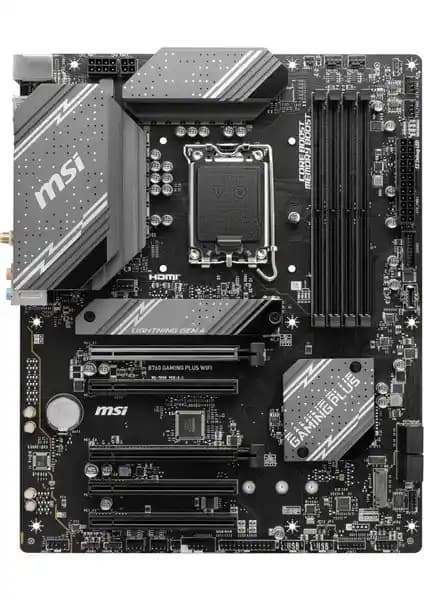 MSI B760 GAMING PLUS WIFI Anakart: Yüksek Performans ve Gelişmiş Bağlantı Özellikleri