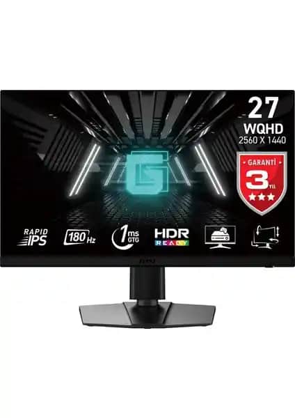MSI G272QPF E2 27 inç yüksek performanslı oyun ve profesyonel monitörleri