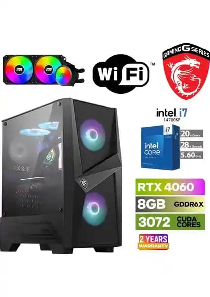 MSI Gaming PC DDR5 ile Güç ve Yenilik Bir Arada Sunan Yüksek Performanslı Oyun Bilgisayarı