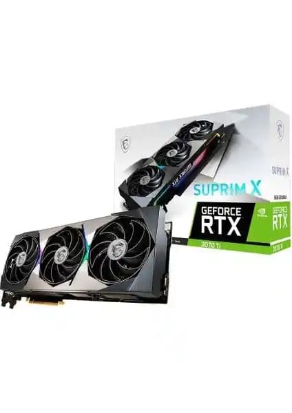 MSI GeForce RTX 3070 Ti SUPRIM X 8GB Ekran Kartı Yüksek Performans ve Gelişmiş Soğutma Özellikleriyle