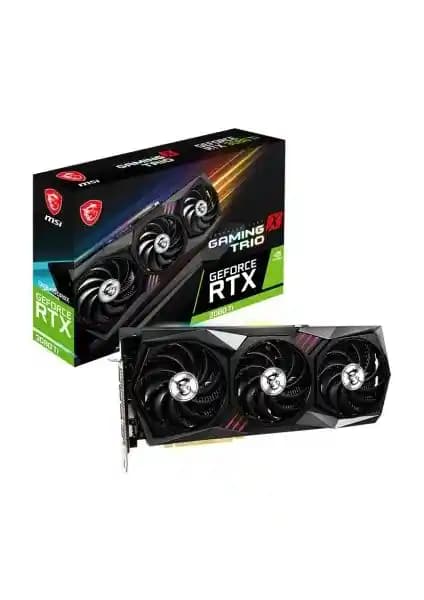 MSI GeForce RTX 3080 Ti GAMING X TRIO 12GB: Yüksek Performanslı Oyun ve Profesyonel Grafik Kartı