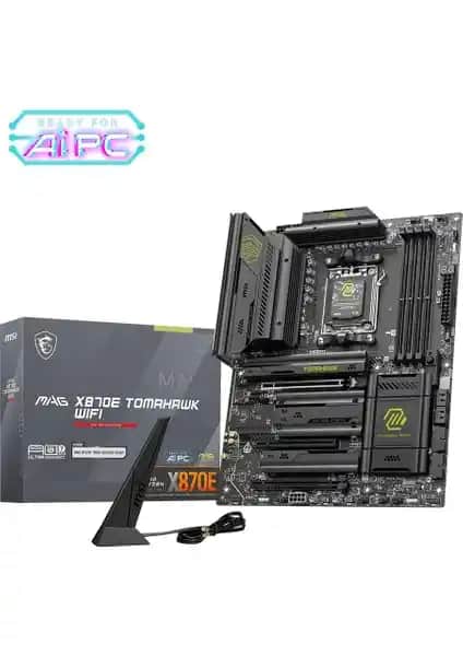 MSI MAG X870E TOMAHAWK WIFI Anakart: Yüksek Performans ve Güçlü Dayanıklılık Özellikleri