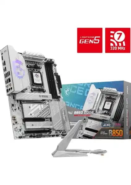 MSI MPG B850 EDGE TI WIFI Anakartıyla Yüksek Performans ve Gelişmiş Teknoloji Bir Arada