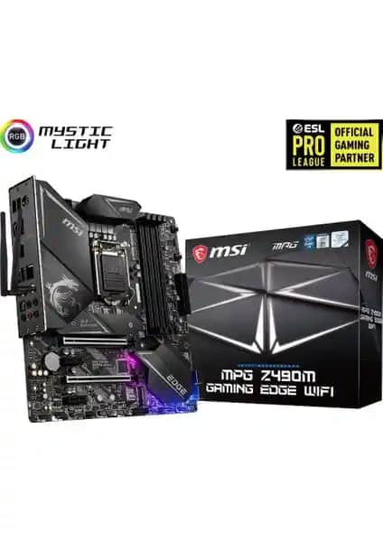 MSI MPG Z490 Gaming Edge Wifi Anakartıyla Yüksek Performans ve Dayanıklılık Sağlama