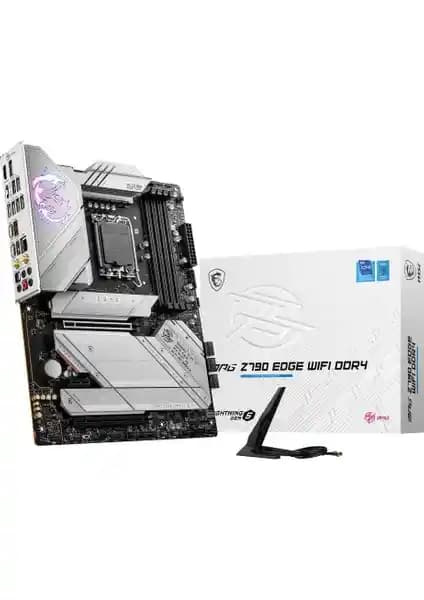 MSI MPG Z790 EDGE WIFI DDR4 Anakartıyla Yüksek Performans ve Gelişmiş Özellikler