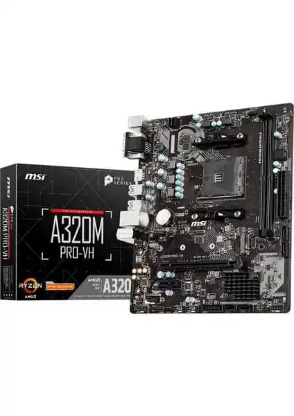 MSI MSİ MB A320M Pro-VH Anakart İncelemesi ve Özellikleri