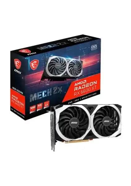 MSI Radeon RX 6600 XT Mech 2X 8G OC: Yüksek Performanslı Oyun ve Grafik Kartı