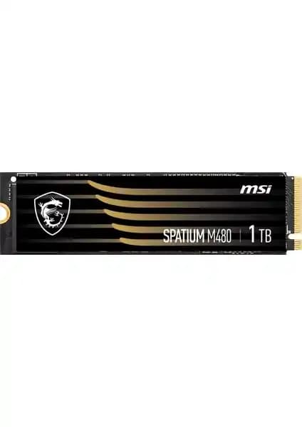 MSI Spatium M480 1TB PCIe 4.0 NVMe M.2 SSD ile Yüksek Performans ve Güvenilirlik