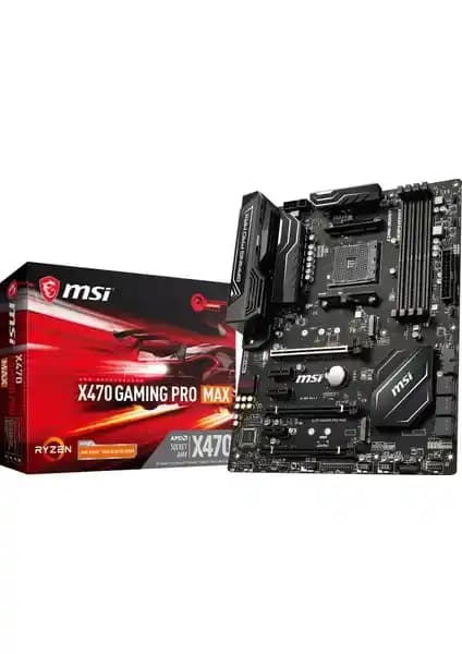 MSI X470 Gaming Pro Max Anakart ile Yüksek Performans ve Güvenilirlik Sağlayın