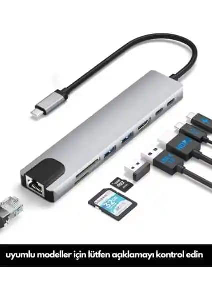 Ocado USB Type-C Çoklayıcı ile MacBook ve Diğer Cihazlar İçin Çok Fonksiyonlu Bağlantı Çözümü