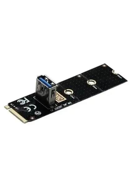 Pamir M2 To USB Riser Yüksek Performanslı M.2 Adaptör Çözümü