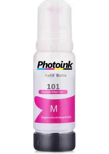 Photoink 101 Ecotank Dört Renk Seti Yüksek Verimli ve Ekonomik Baskı Çözümü
