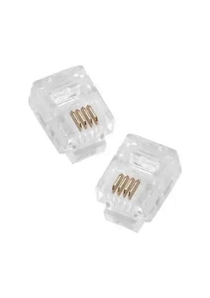 Platoon PNT034 RJ11 4 Pin Telefon Jak Konnektörleri: Güvenilir ve Dayanıklı Bağlantı Çözümü