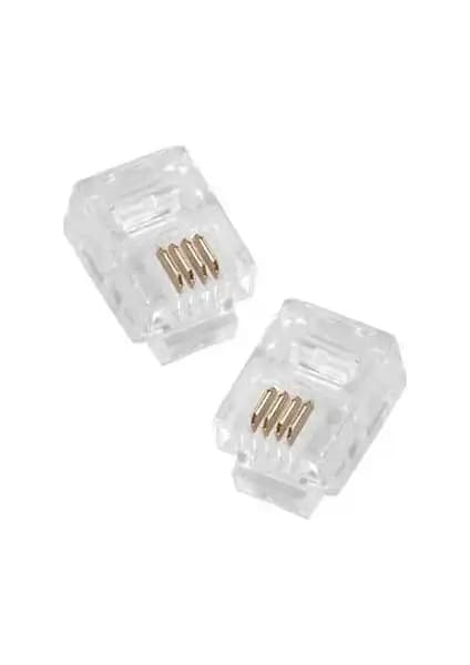 Platoon PNT034 RJ11 4 Pin Telefon Jak Konnektörleri: Güvenilir ve Dayanıklı Bağlantı Çözümü