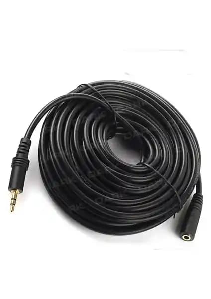 Platoon Stereo Kulaklık Uzatma Kablosu 10 Metre Uzunluk ve Yüksek Kalite ile