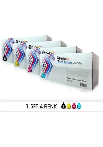 Pluscopy 4 Adet Samsung CLT-K406S Muadil Toner Ekonomik ve Güvenilir Yazıcı Destekleri