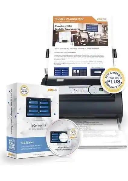 Plustek PSD300 Plus Adf'li Belge Tarayıcıyla Verimliliği Artıran Çözüm