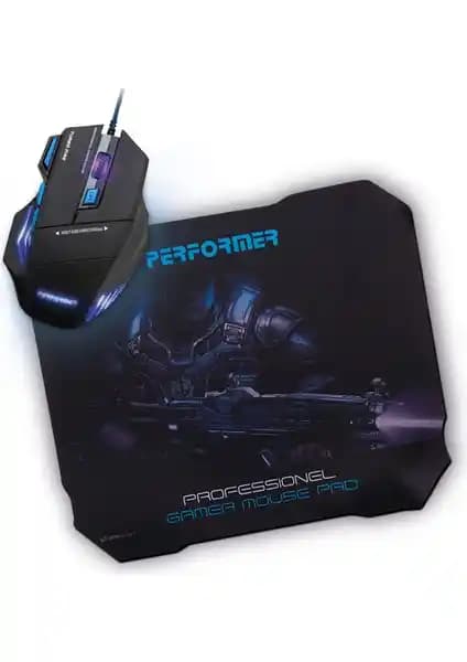 Polosmart Performer PGM-7 Oyuncu Mouse ve Mouse Pad: Yüksek Performanslı Oyun Ekipmanı