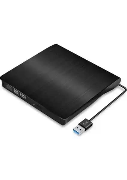Pop-Up 24X Harici DVD Rw USB 3.0 Ultra İnce CD DVD Yazıcı Okuyucu İnce ve Hızlı Veri Aktarımı