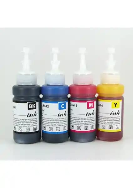 Ppt Premium Epson T664 Uyumlu 4 Renk Mürekkep Seti Yüksek Kalite ve Ekonomik Baskı İçin