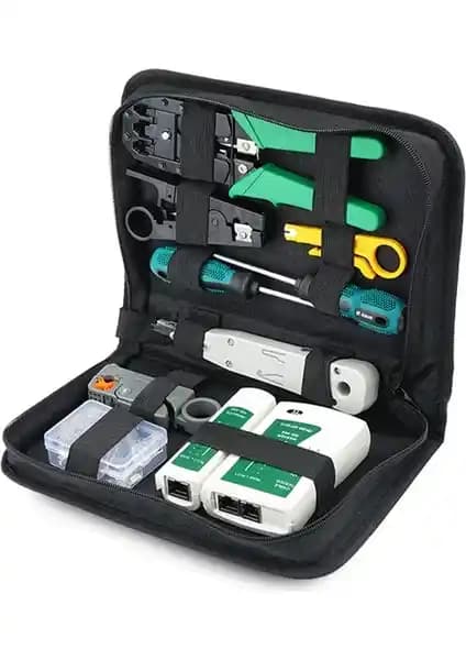 Profesyonel Ağ Kablosu Test Cihazı Alet Seti Yüksek Performans ve Güvenilirlik