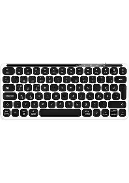 Pusat Business Pro Mini Bluetooth Kablosuz Klavye Gri - Modern ve Fonksiyonel Tasarım