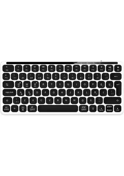 Pusat Business Pro Mini Bluetooth Kablosuz Klavye Gri - Modern ve Fonksiyonel Tasarım