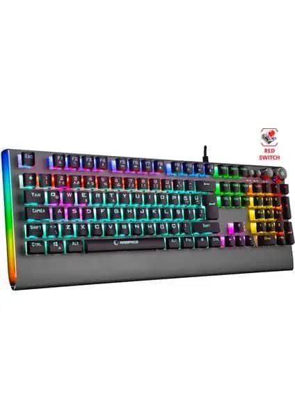 Rampage KB-R210 Favory Rainbow Mekanik Klavye İncelemesi ve Özellikleri