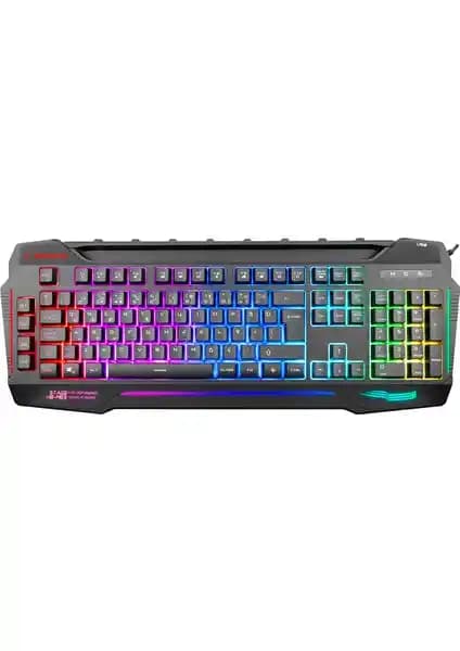 Rampage KB-R63 Stage Siyah USB 7 Renk Ayarlandmalı Oyuncu Klavyesi İnceleme ve Özellikleri