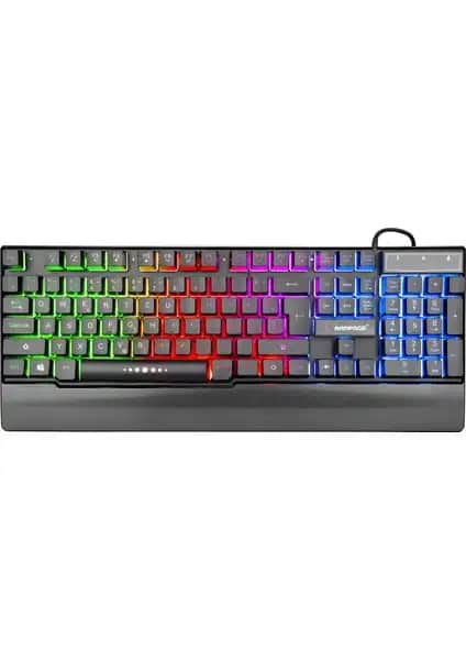 Rampage KB-R66 Bubble USB Gökkuşağı Aydınlatmalı Multimedya Oyun Klavyesi İnceleme ve Özellikleri