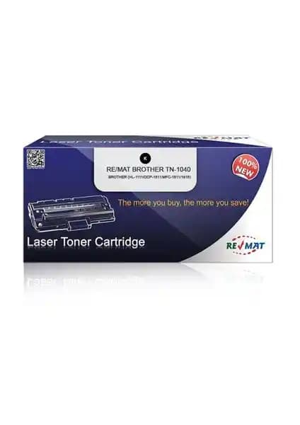 Re/mat Brother Tn-1040 Siyah Muadil Toner: Yüksek Kalite ve Ekonomik Çözüm