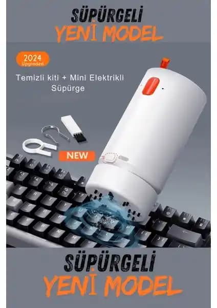 RedClick 21 in 1 Şarjlı Elektronik Temizlik Süpürgesi Çok Fonksiyonlu ve Kablosuz Tasarım