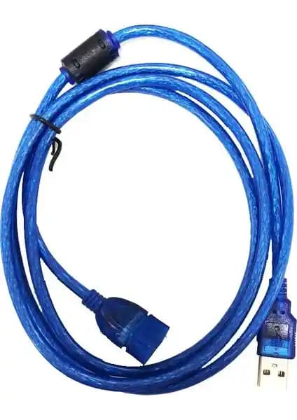 Rose RC-330 USB 2.0 Uzatma Kablosu 1,5 Metre Dayanıklı ve Şık Tasarım