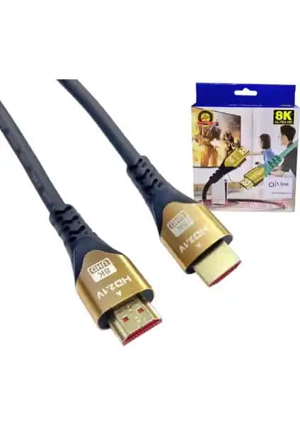 S-Line 8K Ultra HD HDMI Görüntü ve Ses Kablosu: Yüksek Performans ve Güvenilirlik