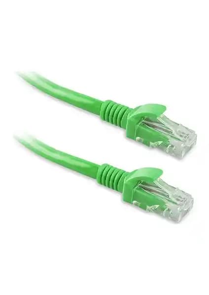 S-Link SL-CAT601GR 1 Metre Yeşil Cat6 Ethernet Kablo Güçlü ve Güvenilir Bağlantı İçin