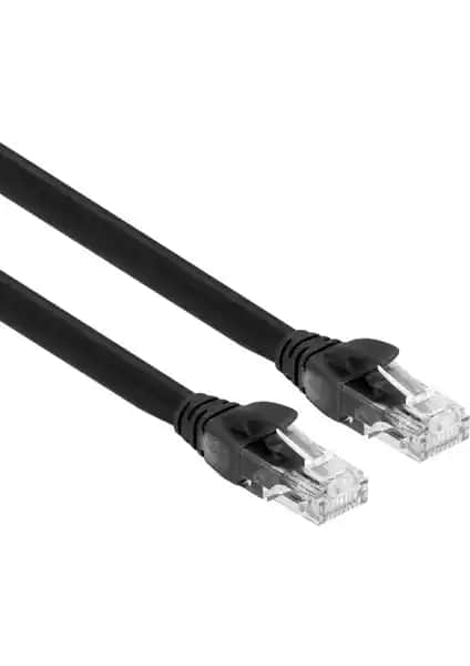 S-Link SL-CAT603BK 3 Metre Siyah Cat6 Ethernet Kablo ile Güçlü ve Güvenilir Ağ Bağlantısı