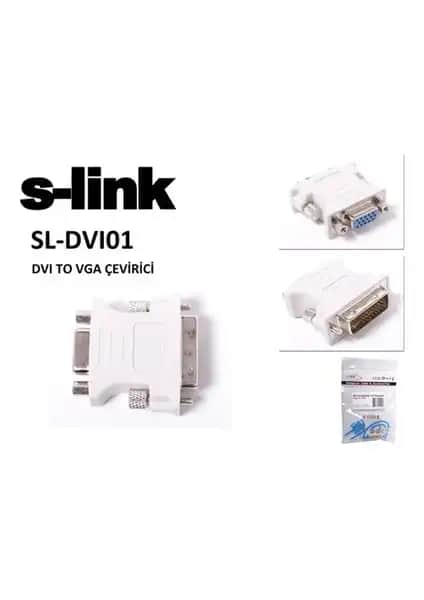 S-Link SL-DVI01 DVI 24+5 M to VGA 15 F Çevirici İncelemesi ve Kullanım Rehberi
