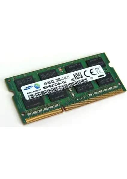 Samsung 4GB 1600 MHz DDR3 Notebook RAM Modülü Güvenilir ve Yüksek Performans Sağlar