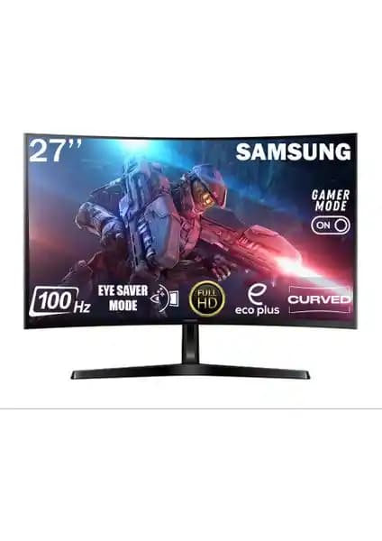 Samsung Essential S3 27 inç Kavisli Full HD LED Monitör İncelemesi ve Özellikleri
