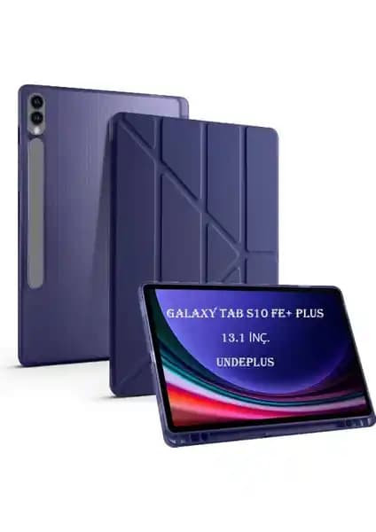 Samsung Galaxy Tab S10 FE Plus için Dayanıklı ve Çok Fonksiyonlu Koruma Kılıfı