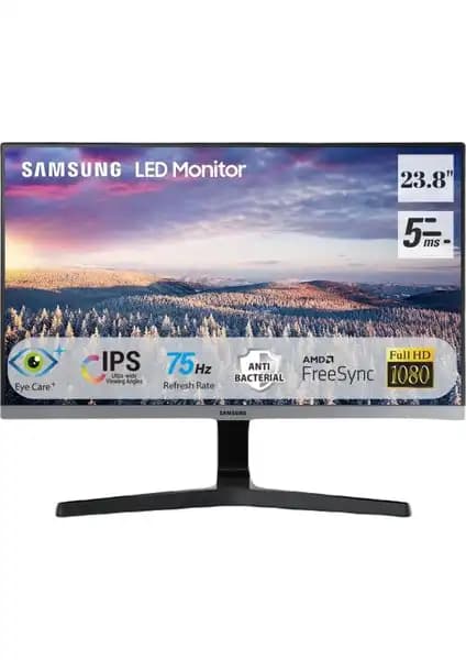Samsung LS24R350FZRXUF 23.8 İnç IPS Monitör Günlük Kullanım ve Eğlence İçin İdeal