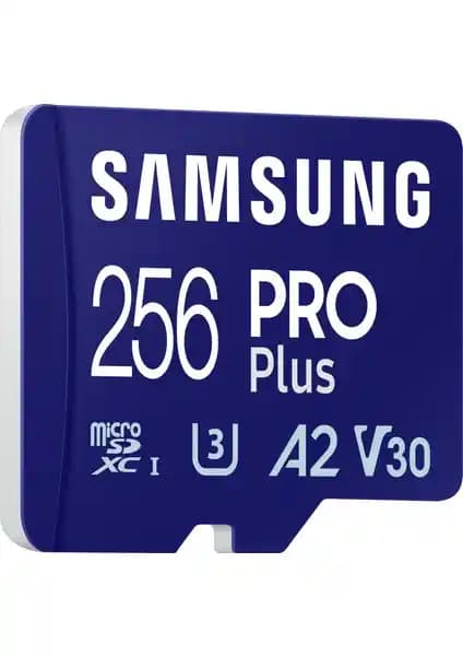 Samsung ProPlus 256 GB MicroSD Kart ile Güvenilir ve Yüksek Kapasiteli Depolama