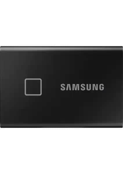 Samsung T7 Touch 1TB USB 3.2 Gen 2 Taşınabilir SSD Güçlü ve Güvenli Veri Depolama Çözümü