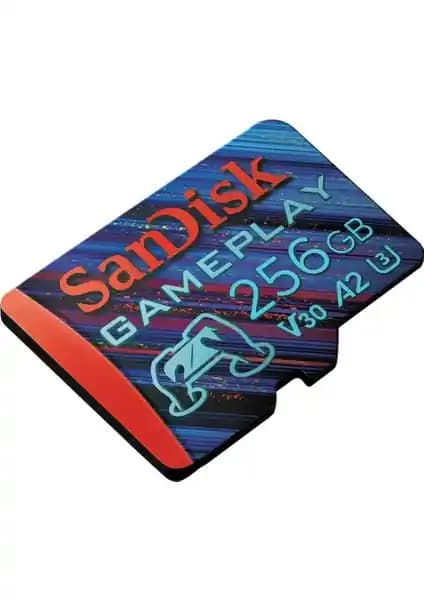 SanDisk Gameplay 256GB MicroSDXC Hafıza Kartı: Yüksek Performans ve Güvenilirlikle Oyun Deneyimini Geliştirin