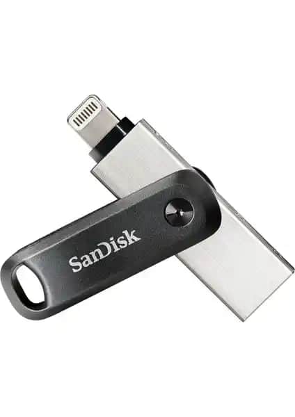 Sandisk iXpand Go 256GB Taşınabilir Veri Depolama Cihazı iPhone Kullanıcıları İçin Güvenilir Çözüm