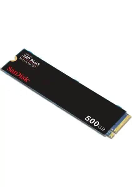 Sandisk SSD Plus 500GB M.2 PCIe NVMe SSD ile yüksek performans ve dayanıklılık