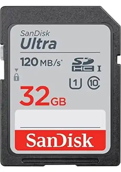 SanDisk Ultra 32GB SDHC Bellek Kartı: Yüksek Performans ve Güvenilirlik Sağlayan Çözüm