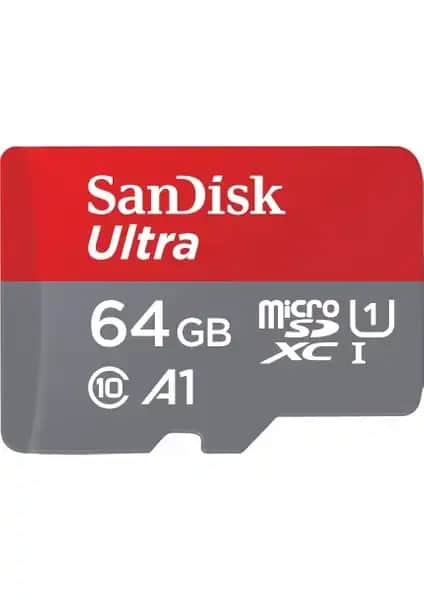 SanDisk Ultra 64GB MicroSDHC Hafıza Kartı: Yüksek Hız ve Güvenilirlik Özellikleri