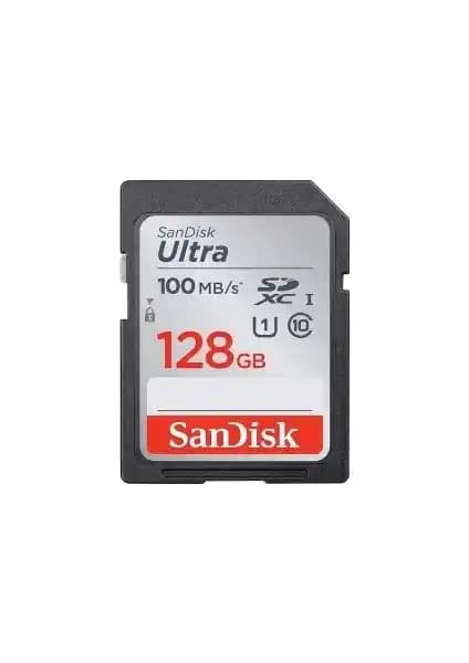 SanDisk Ultra SD Kart 128 GB Yüksek Hız ve Güvenilirlik ile Günlük ve Profesyonel Kullanım İçin